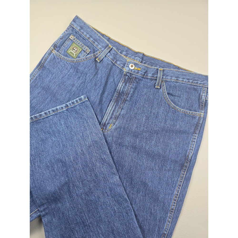 Cinch Green Label Mens Relaxed Fit Straight Leg Jeans Blue 38x32 Like New